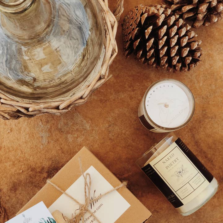 Light The Wine - Wholesale Jar/Filled Candle - up-cycled wine bottle candles by light the wine- scented7