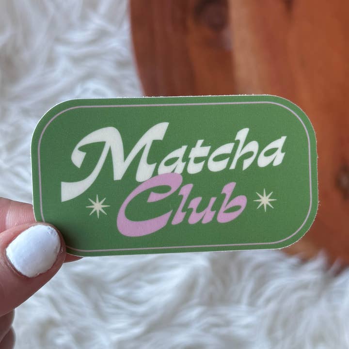 Big Moods - Wholesale Sticker - Matcha Club Sticker0