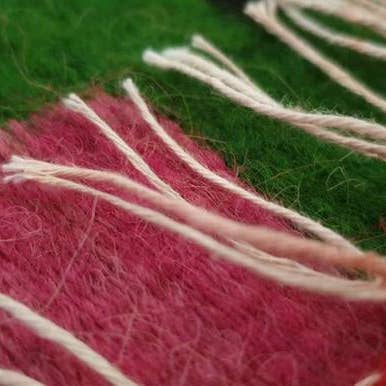 MADE WITH LOVE RO SRL – wholesale Runner rug – Red wool runner with stripes, handwoven, Romania2