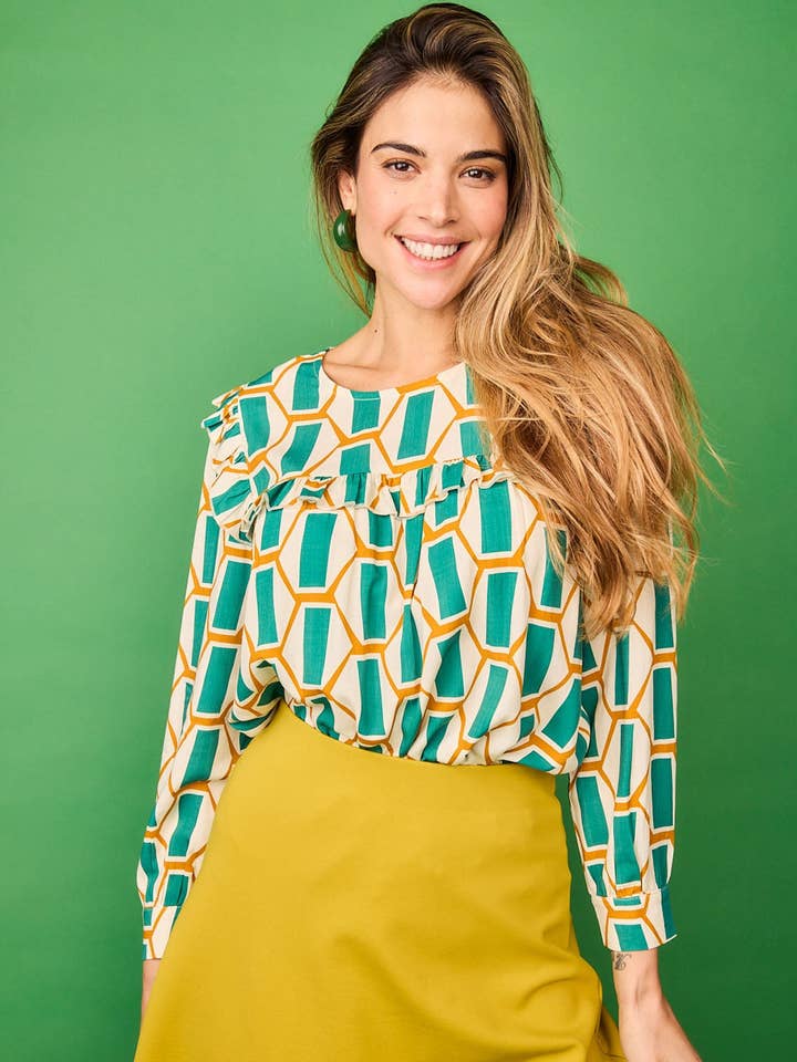 Camisa Planalto Verde por atacado de Smile