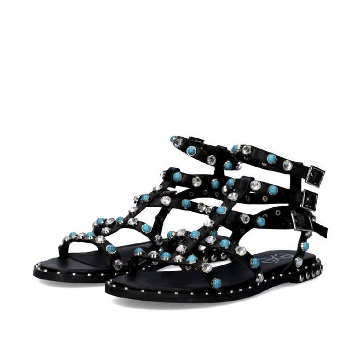 Exé shoes - Wholesale Sandals - Women's - Vf239-65 - Black3