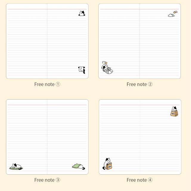 K-Wonderland - Wholesale Planner - 2026 Handy Diary — Adorable Cat-Themed Illustrated Planner13