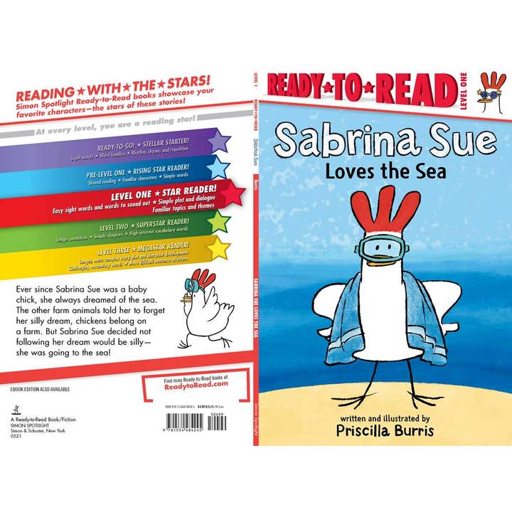 Simon & Schuster - Wholesale Book - Kids - Sabrina Sue Loves the Sea by Priscilla Burris