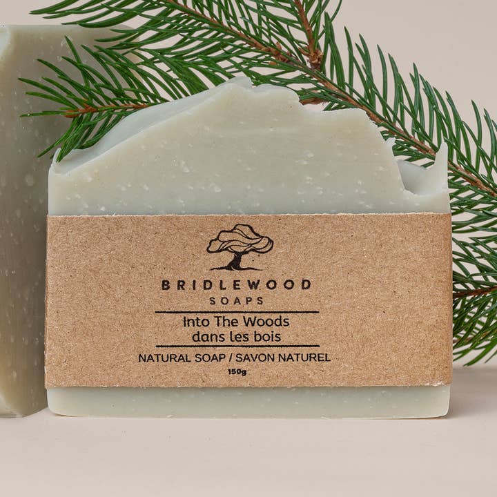 Barre de savon Into The Woods pour la vente par Bridlewood Soaps