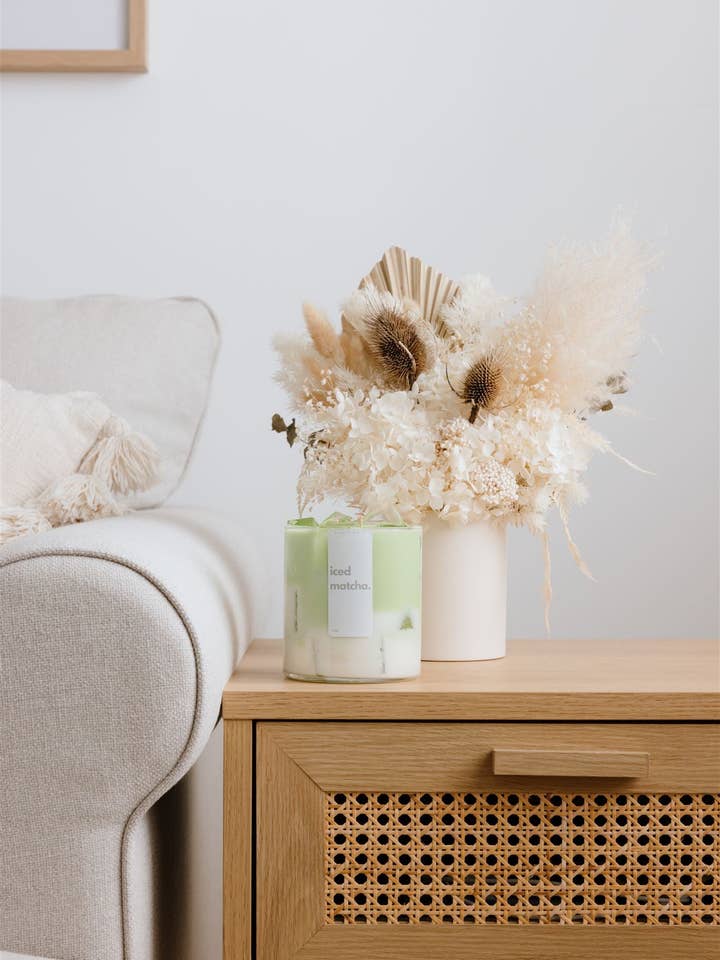 Iced Matcha Latte Candle for wholesale by Scents By C.