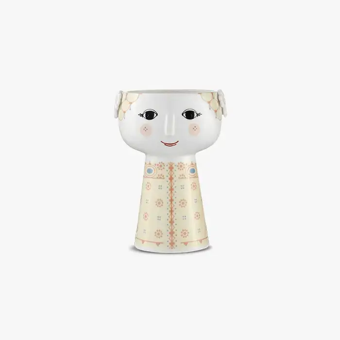 Danish Design Collective - Wholesale Vase - Bjørn Wiinblad - Eva - Long Base Ceramic 3D Plant Pot / Vase11