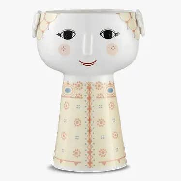 Danish Design Collective - Wholesale Vase - Bjørn Wiinblad - Eva - Long Base Ceramic 3D Plant Pot / Vase11