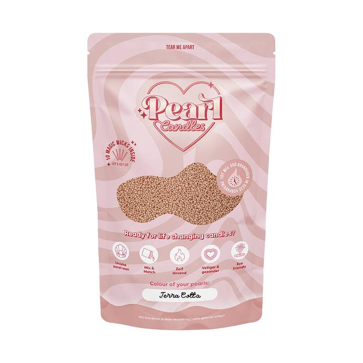Pearl Candles at Home | Terra Cotta for wholesale by Pearl Candles