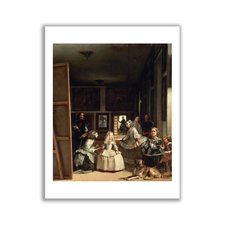 Fine art print Las Meninas by Velazquez unframed wall art for wholesale by Go To Design