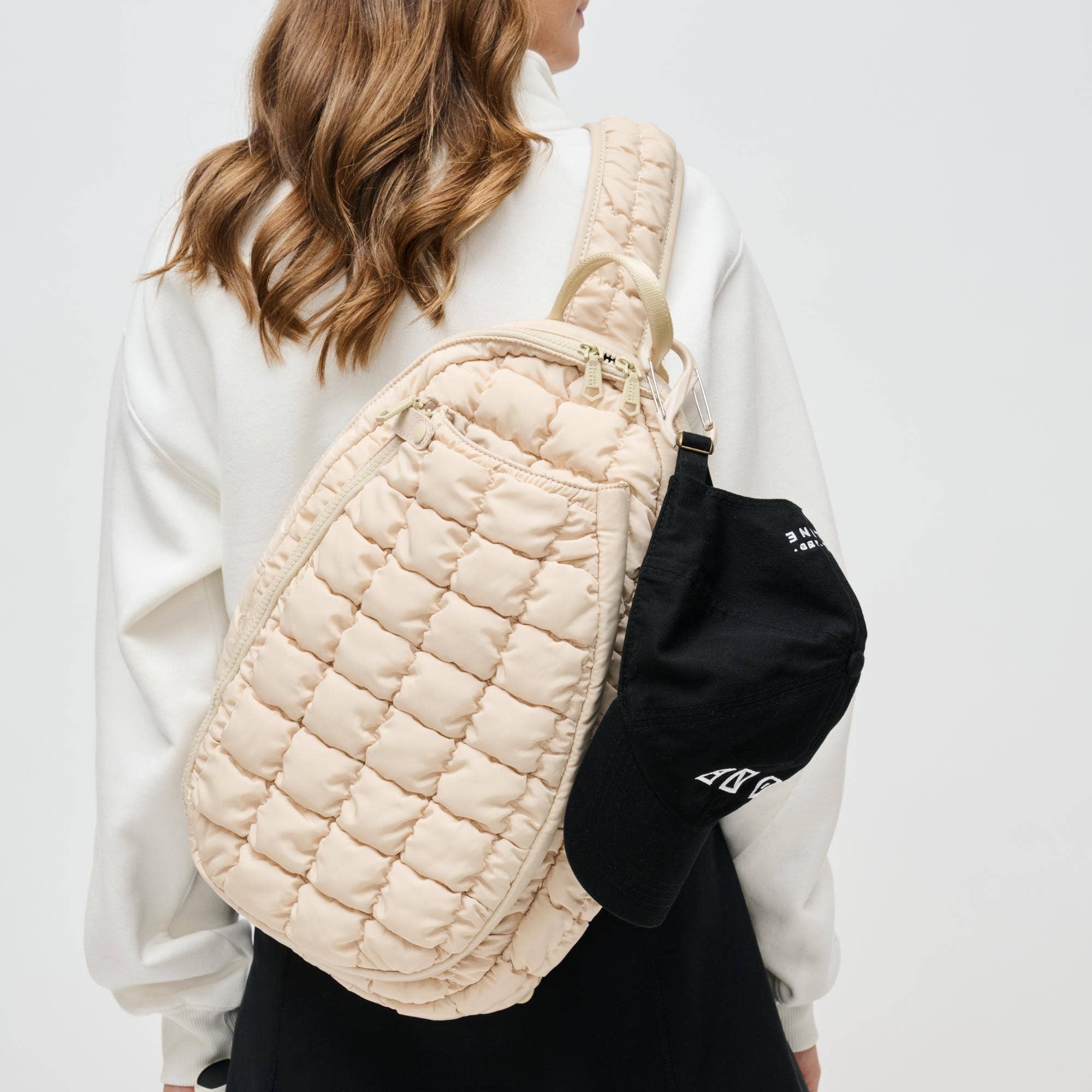 Sol and Selene - Wholesale Crossbody Bag - Women's - Match Point - Quilted Puffer Pickleball-Paddle Tennis Sling6
