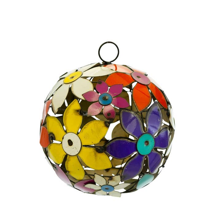 Rustic Arrow - Wholesale Outdoor Ornament/Decor - Hanging Metal Flower Ball