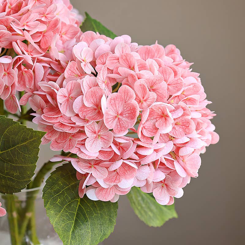 Angel Isabella - Wholesale Kunstbloemen - 22" Grote Realistische Hydrangea met Ultra Real Touch9