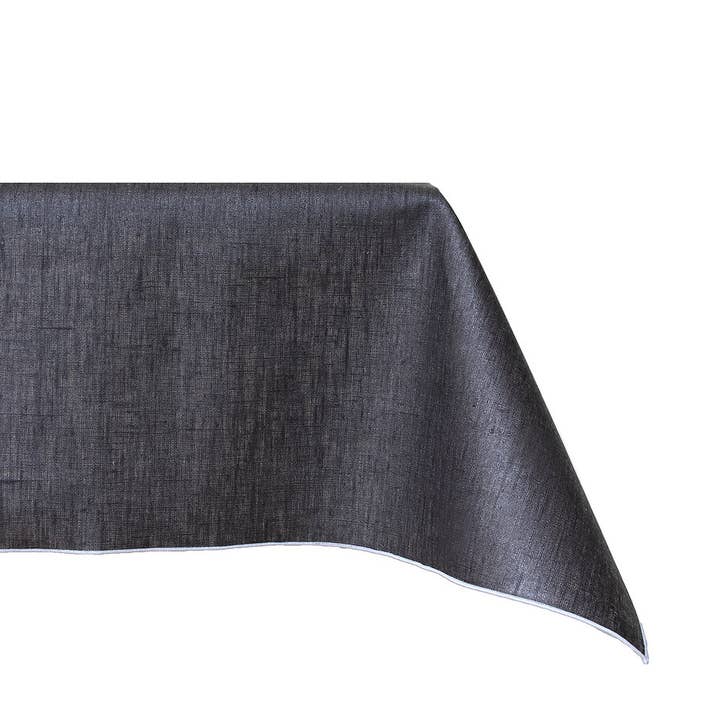 Giardino Segreto - Wholesale Tablecloth - 100% linen tablecloth, stain-resistant, RESINATED4