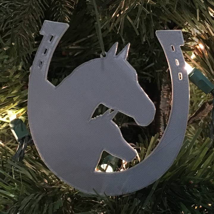 Cowboy 106 Tree Ornament - Plastic (3D-Printed) for wholesale by Economy Ornament