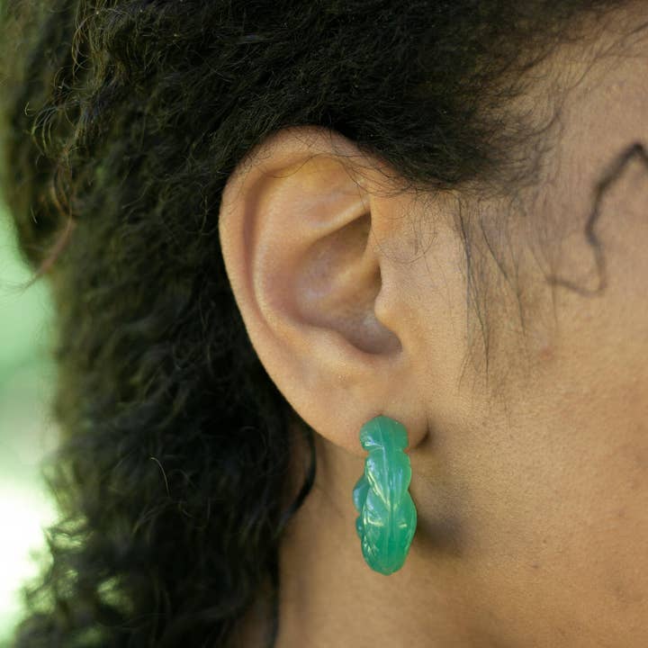 Laurel Hoops - Sage för wholesale av Gather Brooklyn