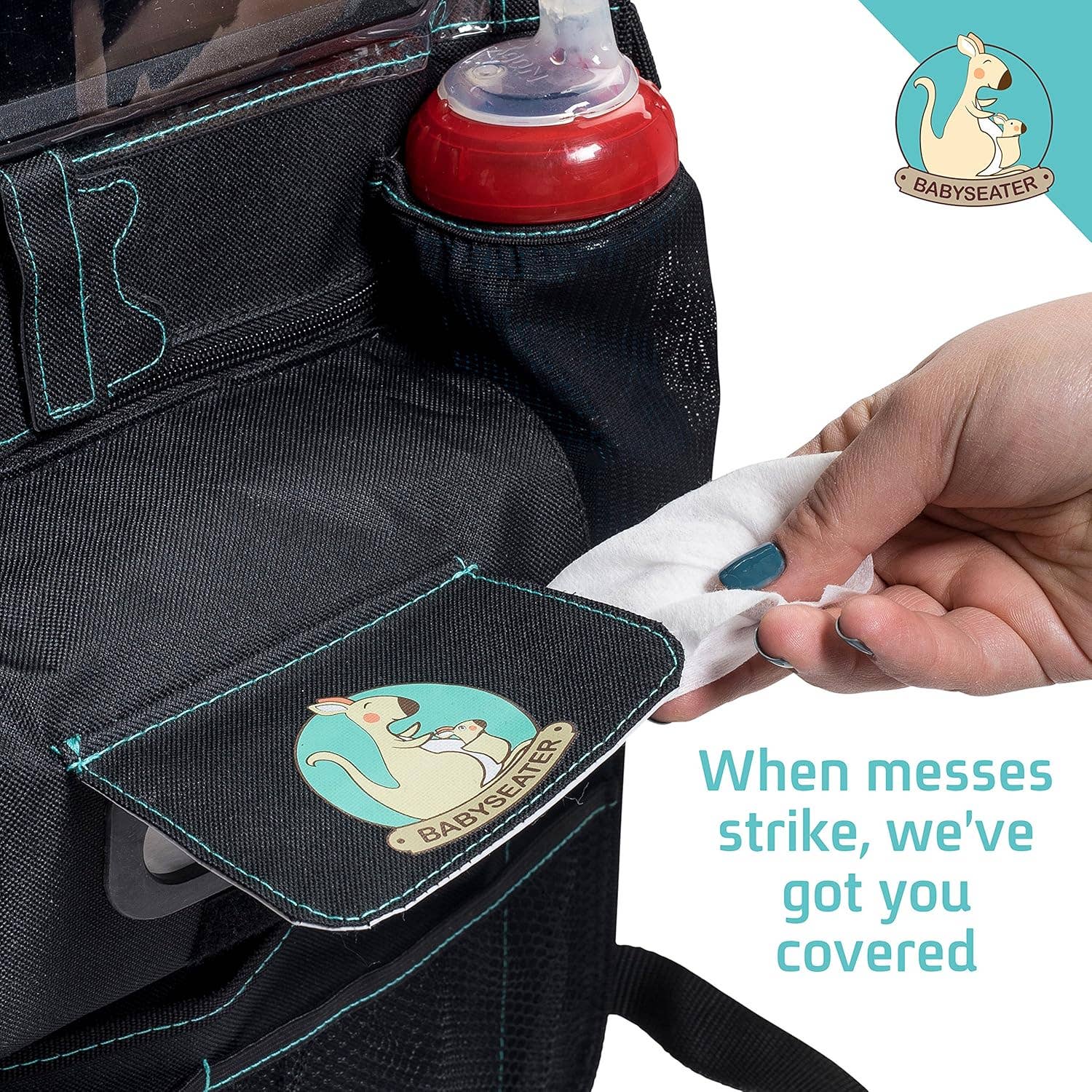 Toysical - Wholesale Car Seat Cover - Kids & Baby - Car Seat Organizer with Tablet Holder for Kids, XL2