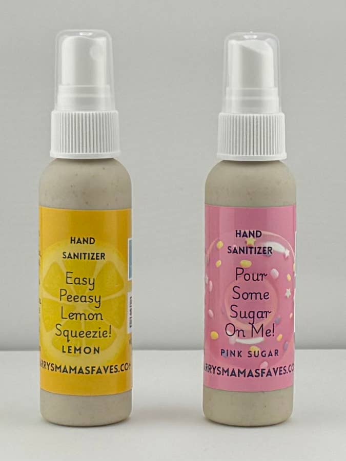 Hand Sanitizer--EASY PEASY LEMON SQUEEZY for wholesale by Harry's Mama's Faves