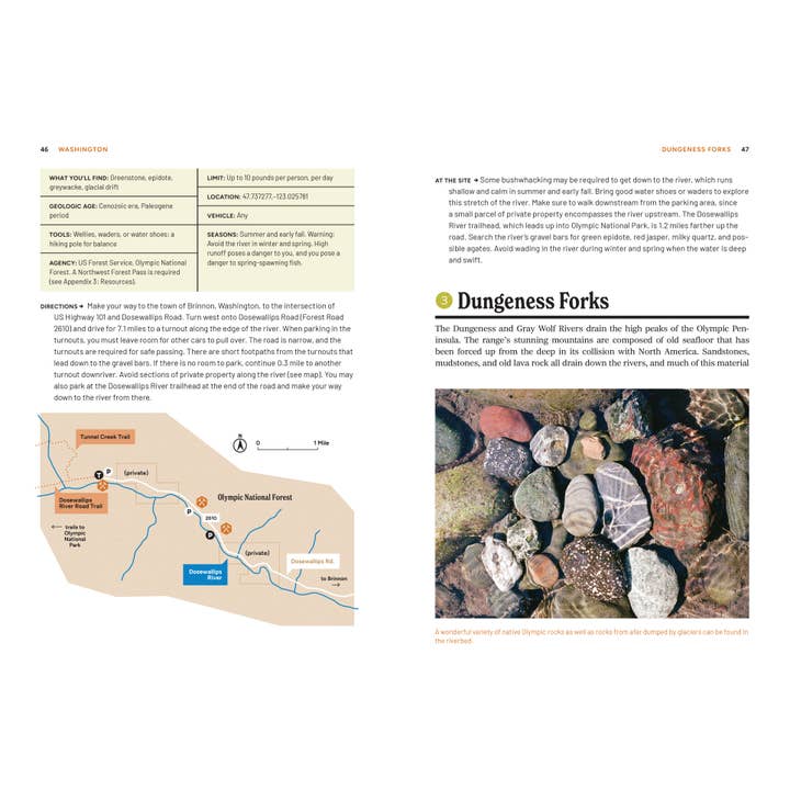 Mountaineers Books - Wholesale Nature & Outdoors - A Rockhound's Guide to OR & WA5