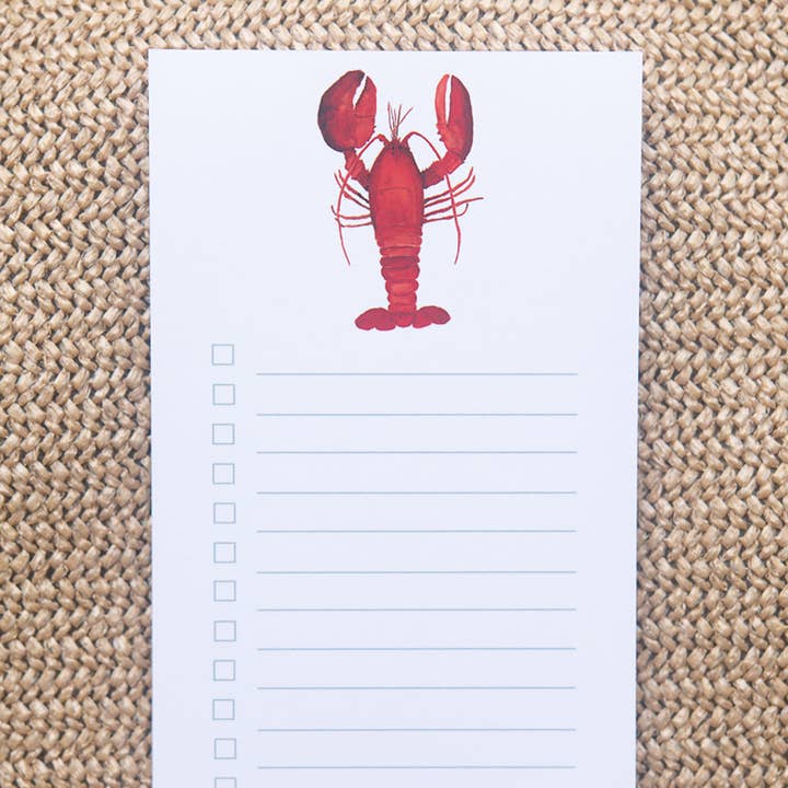 Finding Silver Pennies - Wholesale Notepad - Lobster List Pad2