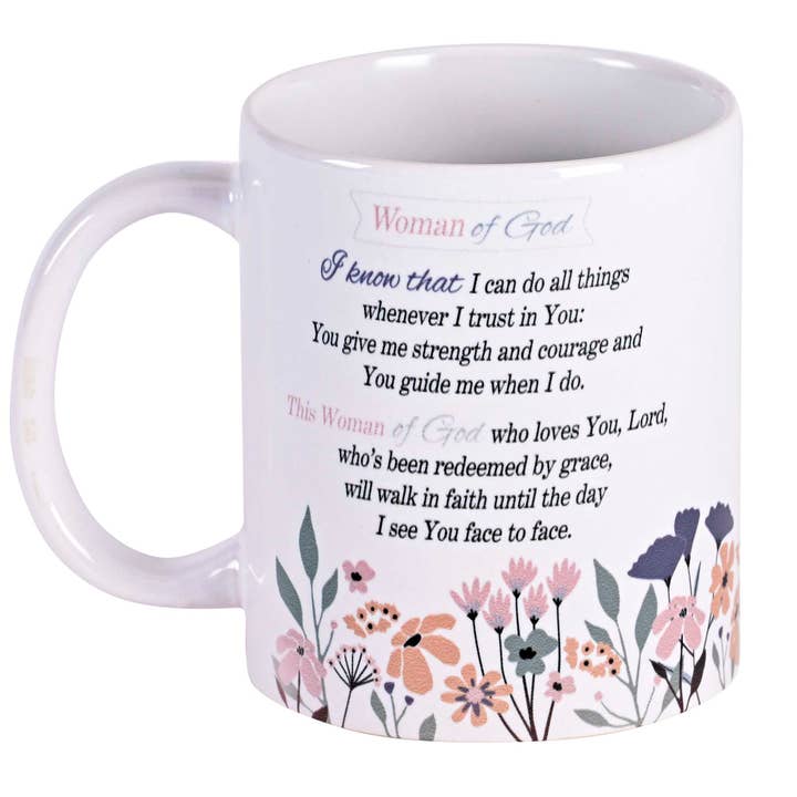 Tasse en céramique Woman Of God 11 oz pour la vente par Magnolia