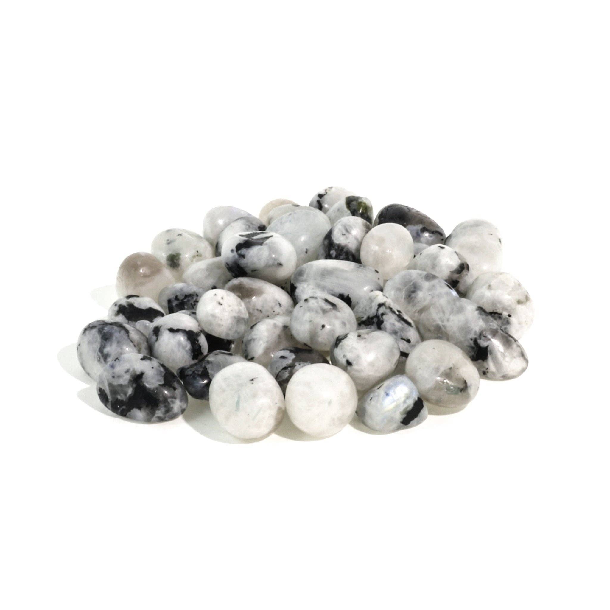 Stonebridge Imports - Wholesale Spiritual Stone/Crystal - Rainbow Moonstone Tumbled Stones - India0