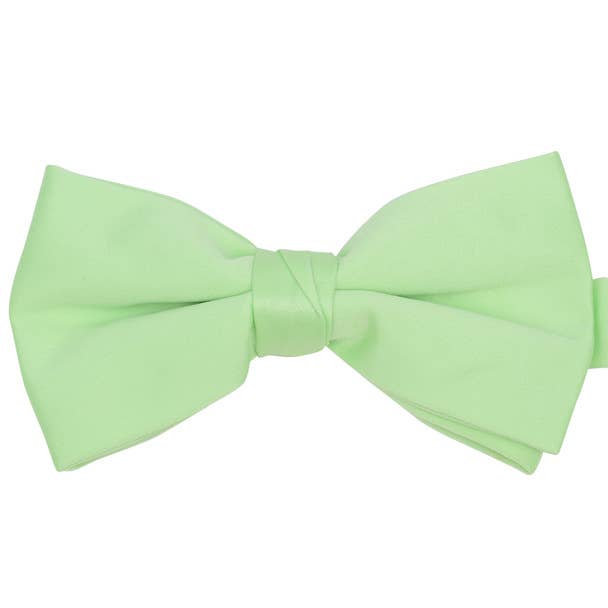 Selini New York - Wholesale Bow Tie - Men's - Men's 2.5" Poly Satin Banded Bow Ties25