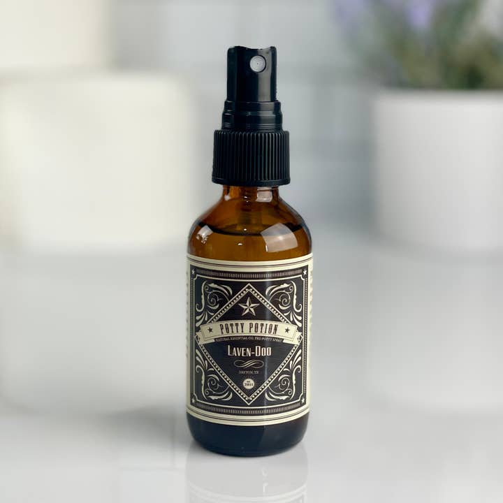 Laven-Doo Potty Potion Spray for wholesale by Scents Of Soy Candle Company
