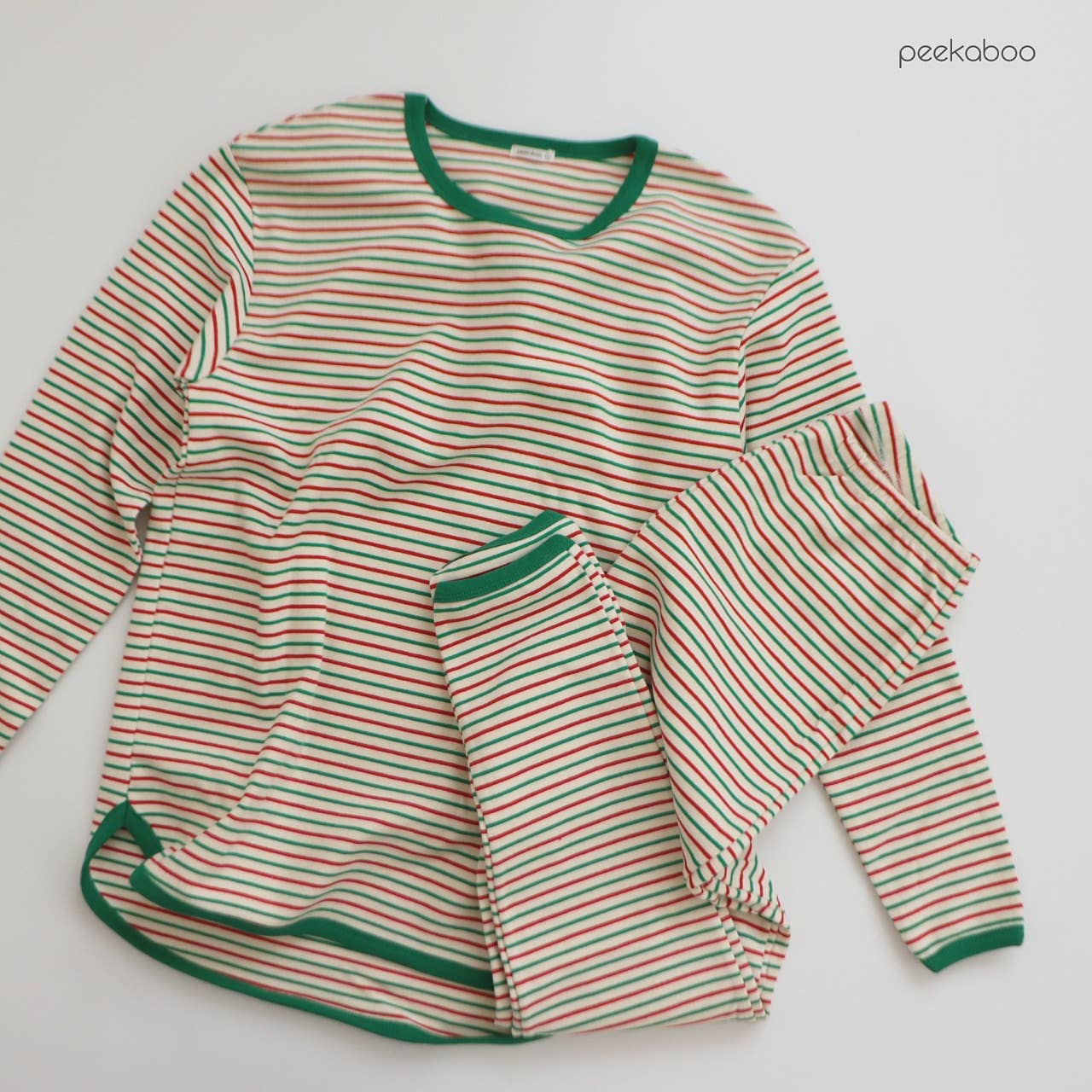 peekaboo - Wholesale Sleepwear Set - Kids - Long Sleeve Christmas Toddler Pajama set for kids10
