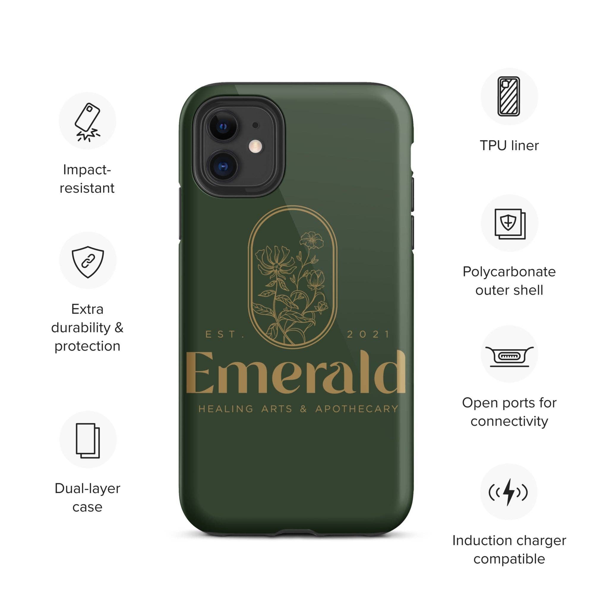 Practicality Skin & Body care - Wholesale Phone Case - Unisex - Emerald Tough iPhone case0