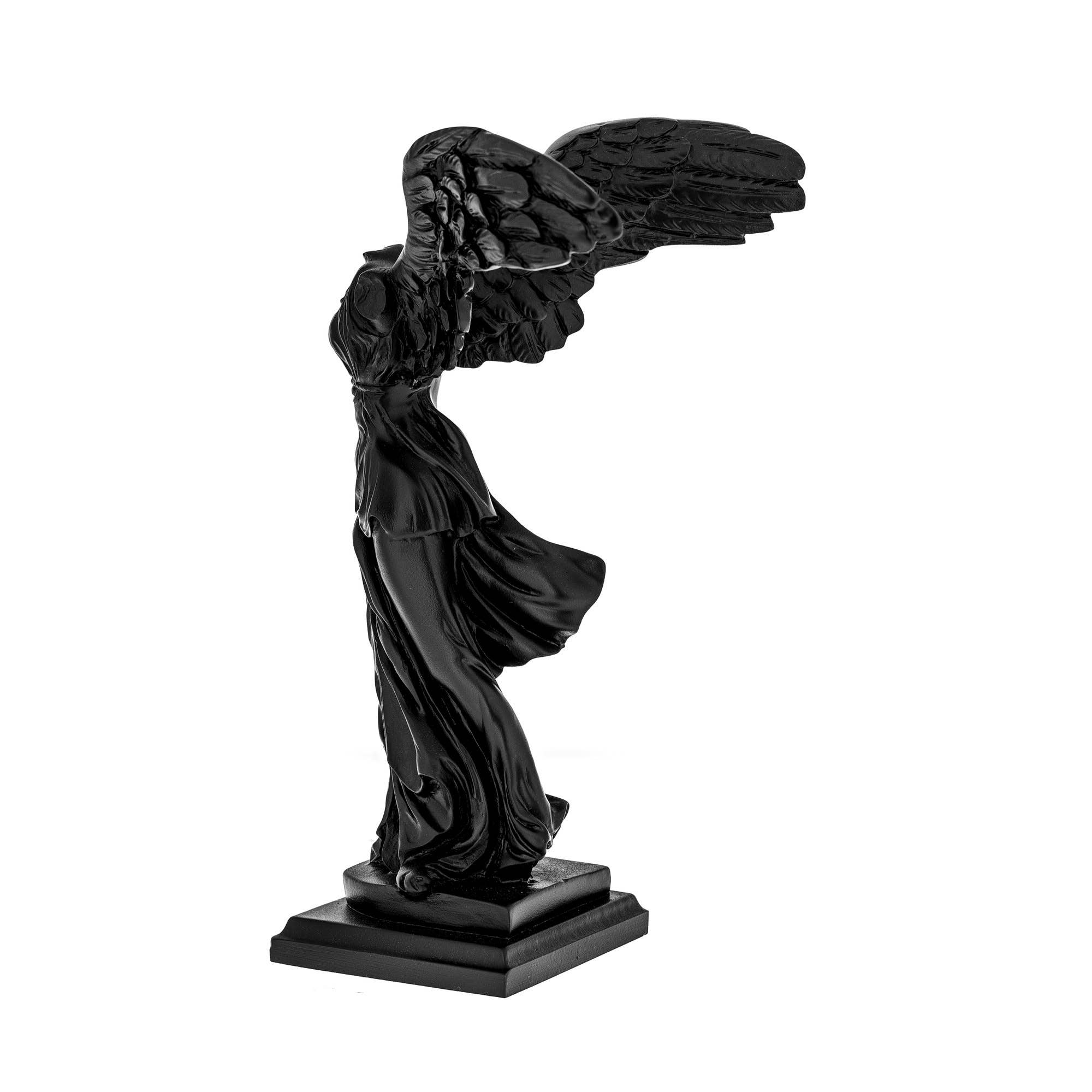ARTIA LTD - Wholesale Sculpture - Victory - Nike Winged Goddess of Samothrace 30cm Black Color2