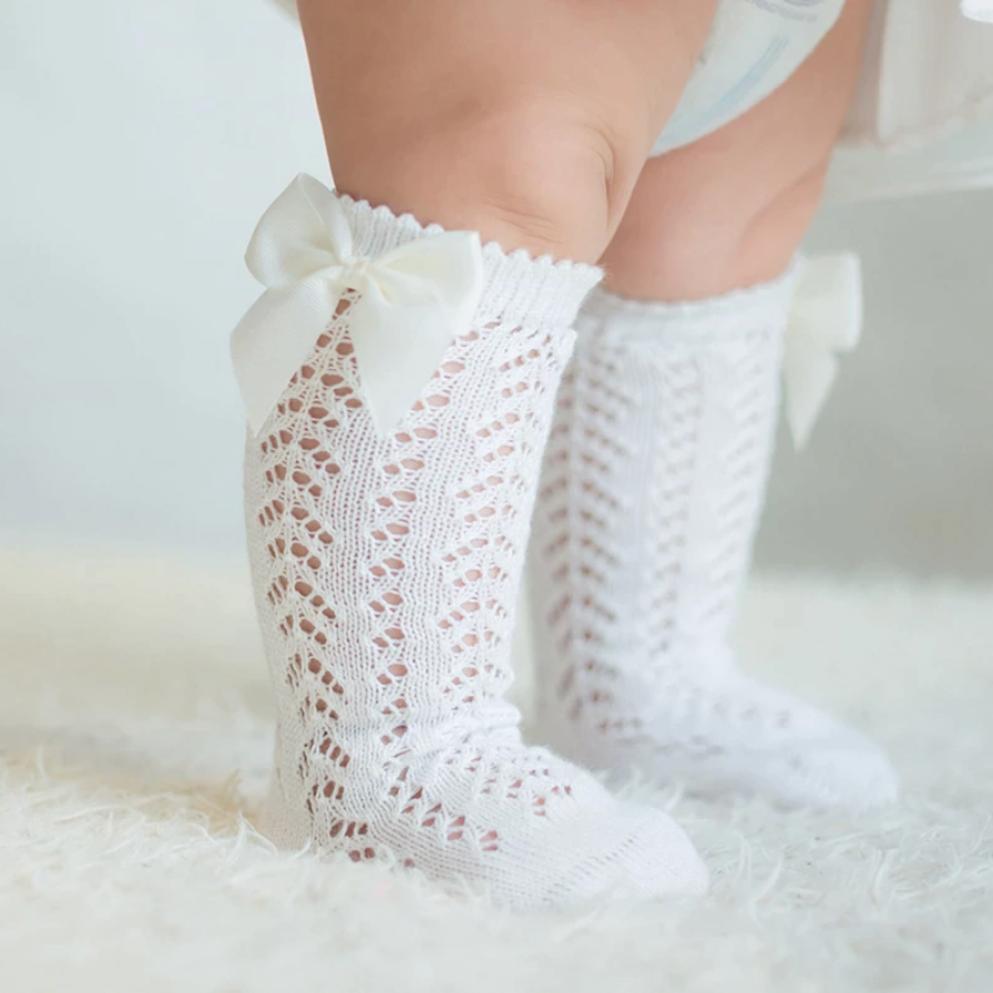 Annie & Charles - Wholesale Socks - Kids & Baby - Annie & Charles® stockings with bow7