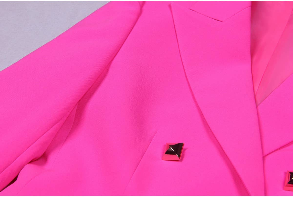 Productseeker - Venta al por mayor Conjunto de vestir - Mujer - Conjunto de tres piezas con blazer, crop top y shorts3