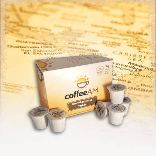 Variety Single-Serve 24 Pack - Central American Coffee for wholesale by CoffeeAM