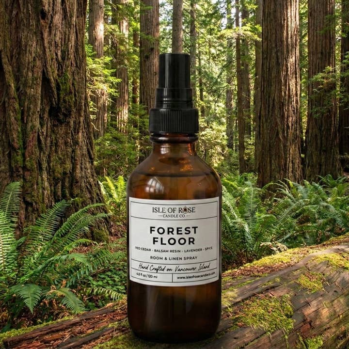 Forest Floor – Room & Linen Spray for wholesale by Isle of Rose Candle Co.