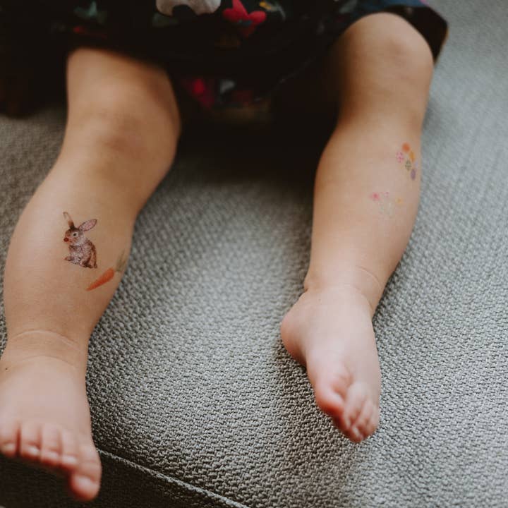 Saint Tattoos - Wholesale Temporary Tattoo - Spring Bunny Temporary Tattoos5