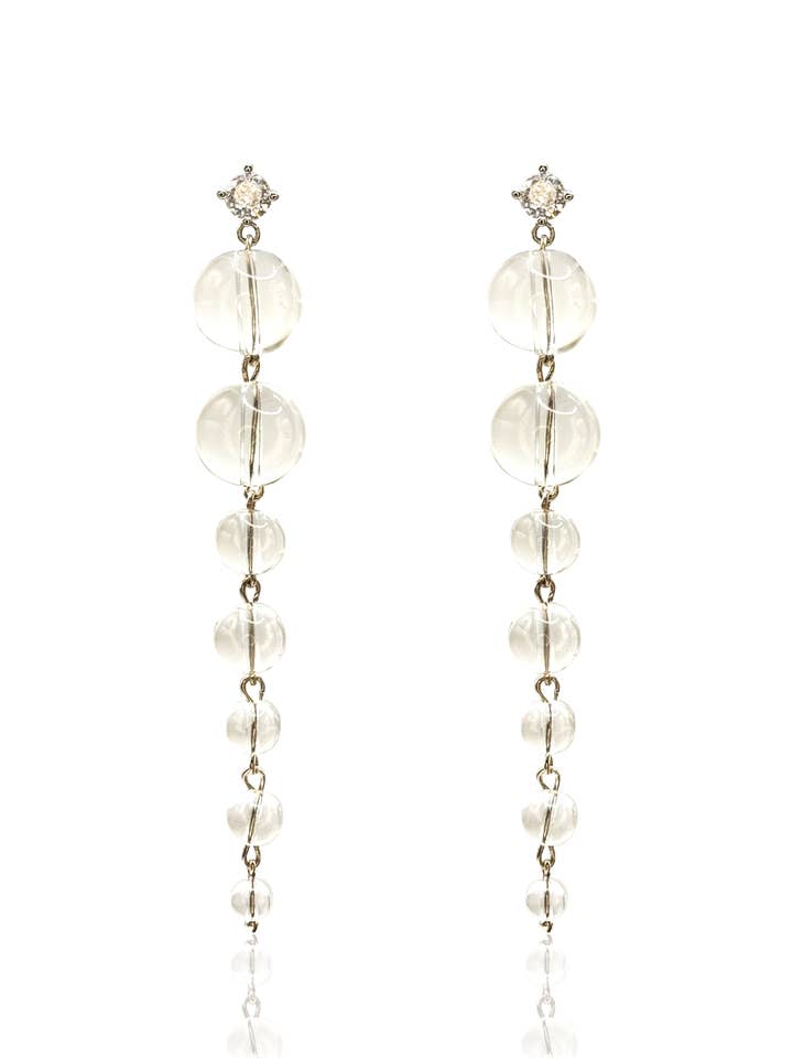 Crystal Quartz Drops for wholesale by Thalora