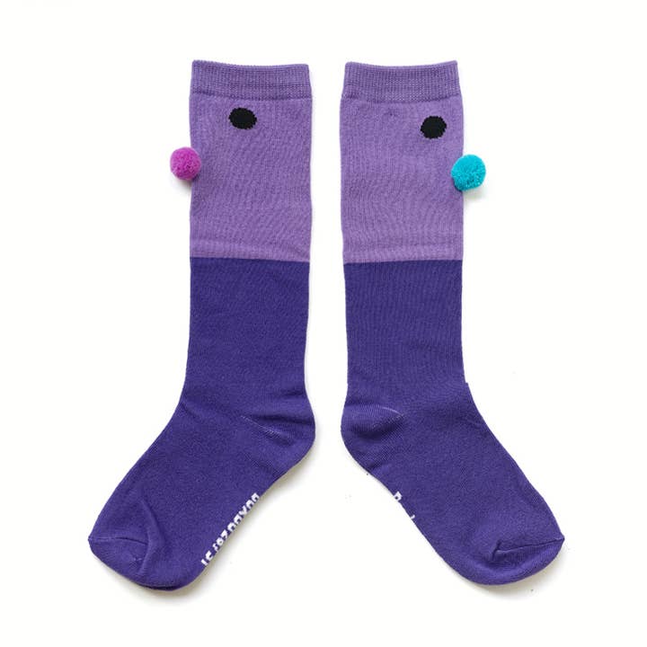 Long Violet Socks for Kids & Baby for wholesale by BOXBO