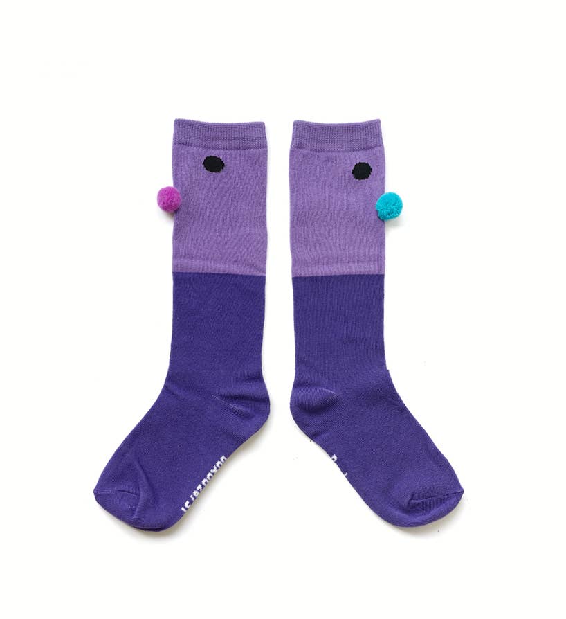 BOXBO - Wholesale Socks – Child - Long Violet Socks for Kids & Baby