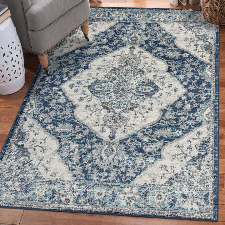 Luxe Weavers - Vente Tapis - Tapis à médaillon oriental Vintage 8061