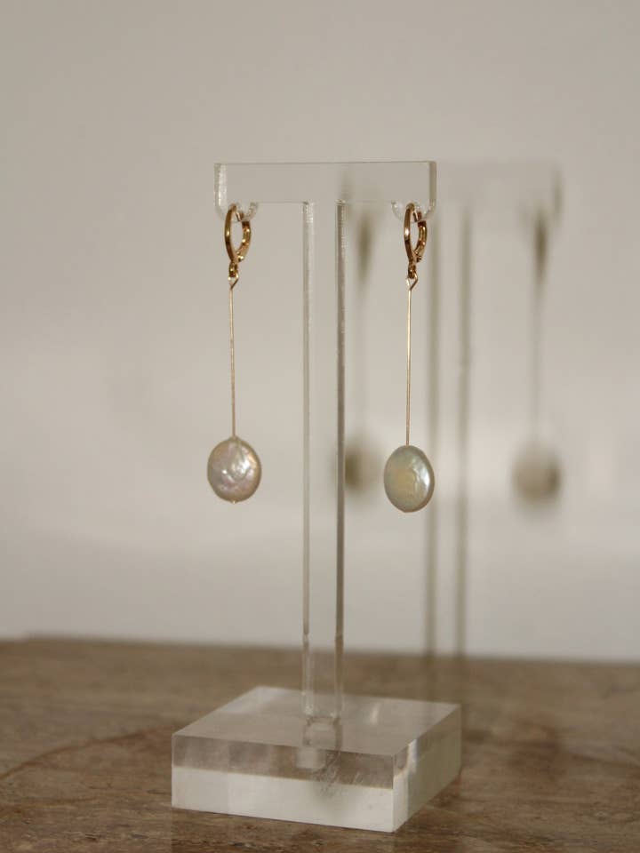 Coin Drop Oorbellen voor wholesale door CRUMi Stuff