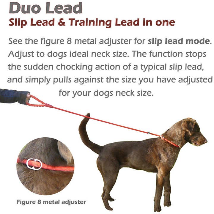 Miro & Makauri - Wholesale Pet Leash - Dog - Miro & Makauri "REGULAR GRIP" - Slip Dog Lead with Figure