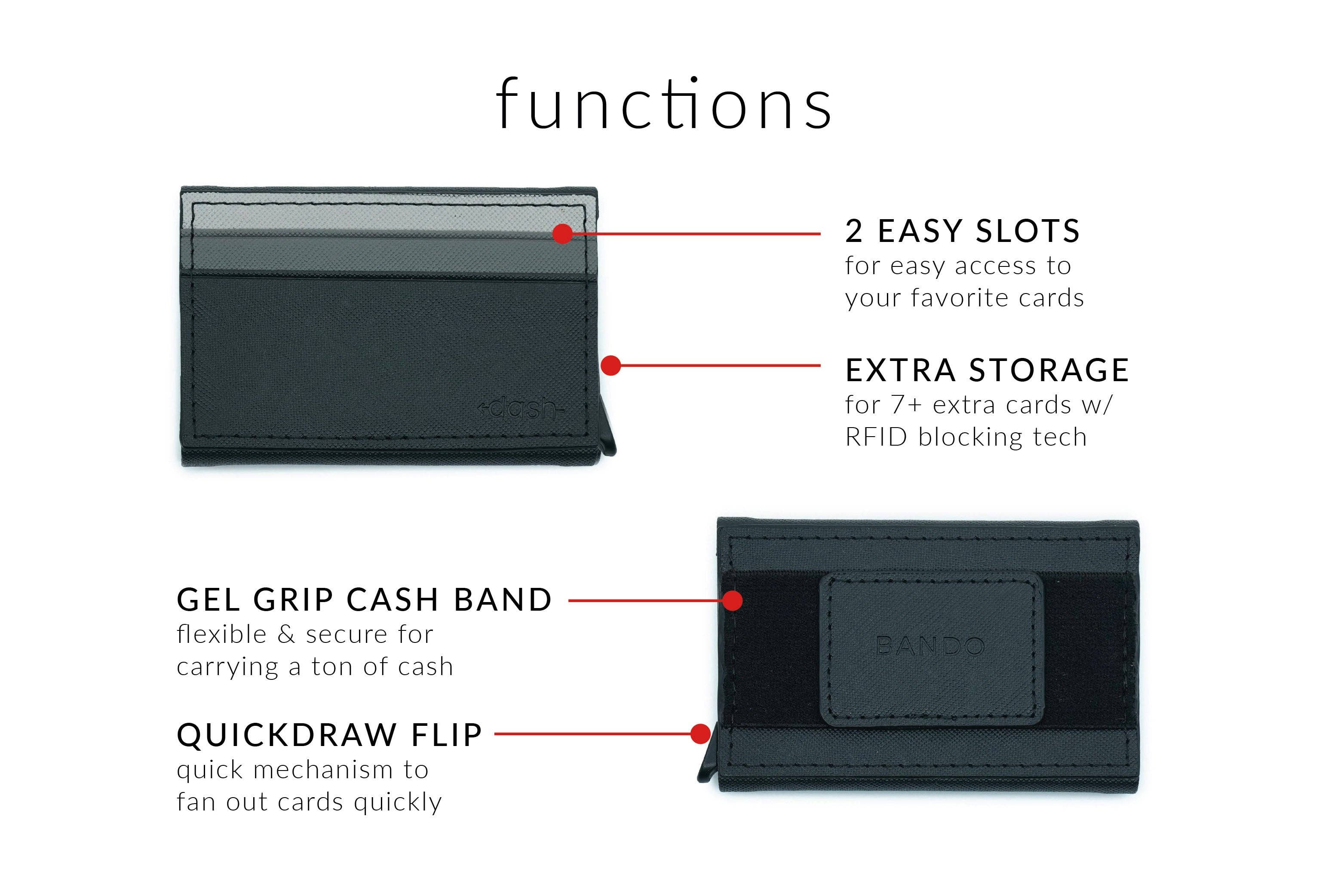 Elliot Havok - Wholesale Wallet - Men's - Bando 3.0 - Slim Utility Wallet8