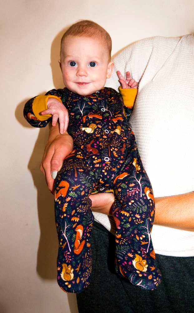 LOLA+BLAKE - Wholesale Jumpsuit - Baby - Woodland Babygrow3