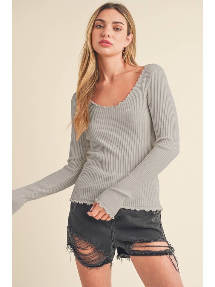 AEMI + CO - Wholesale Knit Sweater - Women's - 3105DN Adalie Knit Sweater4