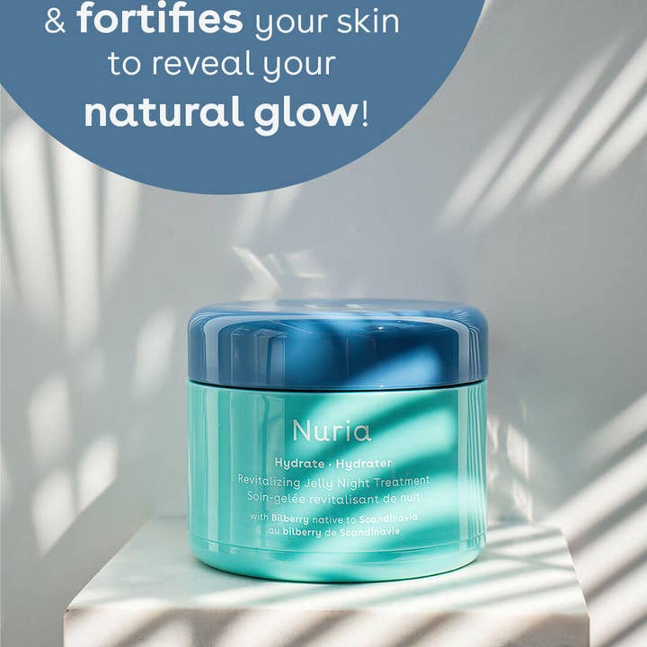 Nuria - Wholesale Night Cream - Hydrate Revitalizing Jelly Night Treatment6