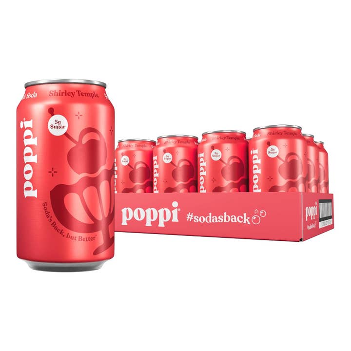 Oasis Snacks - Wholesale Soda/Carbonated Drink - Poppi Prebiotic Soda 12oz,18