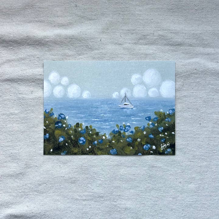 sophie wyatt studio. - Vendita all'ingrosso Stampa artistica - Stampa d'Arte "Cerulean Vista"