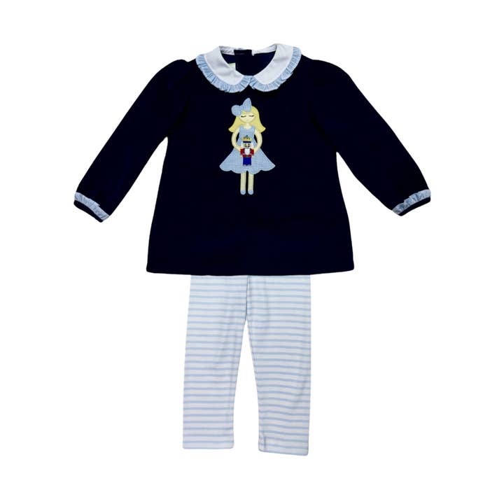 Conjunto de Leggings Nutcracker Louisa para venta al por mayor de Zuccini Kids