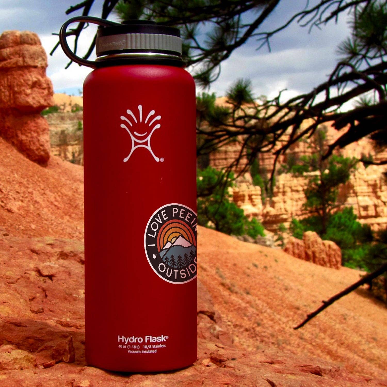 Squatchy - Wholesale Sticker - I Love Peeing Outside Sticker7