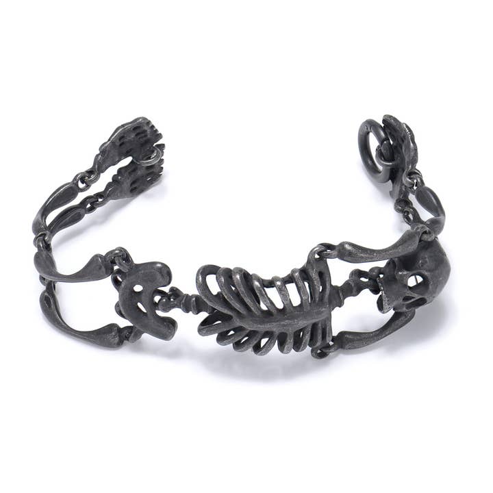 Herrar Stål Mega Skelett Armband IPB för wholesale av Midhaven Ltd - Tribal Steel